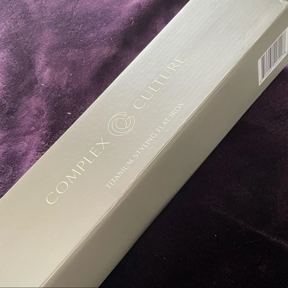 Complex Culture Titanium Styling Flat Iron